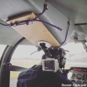 DIY Fixation GoPro dans un avion Robin DR-400 - Devenir Pilote Privé